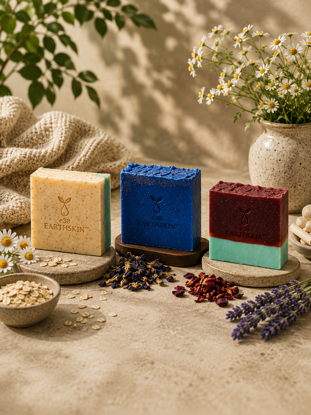 Moon Calm Ritual – Bundle Kit (3 Soap Gift Set)