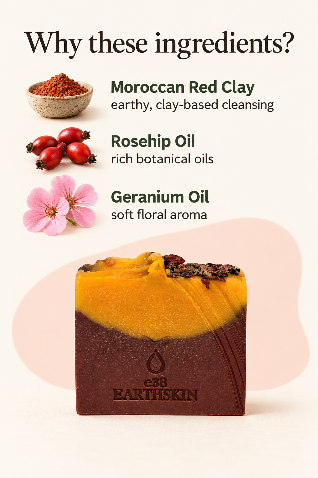 Moroccan Red Clay + Rosehip