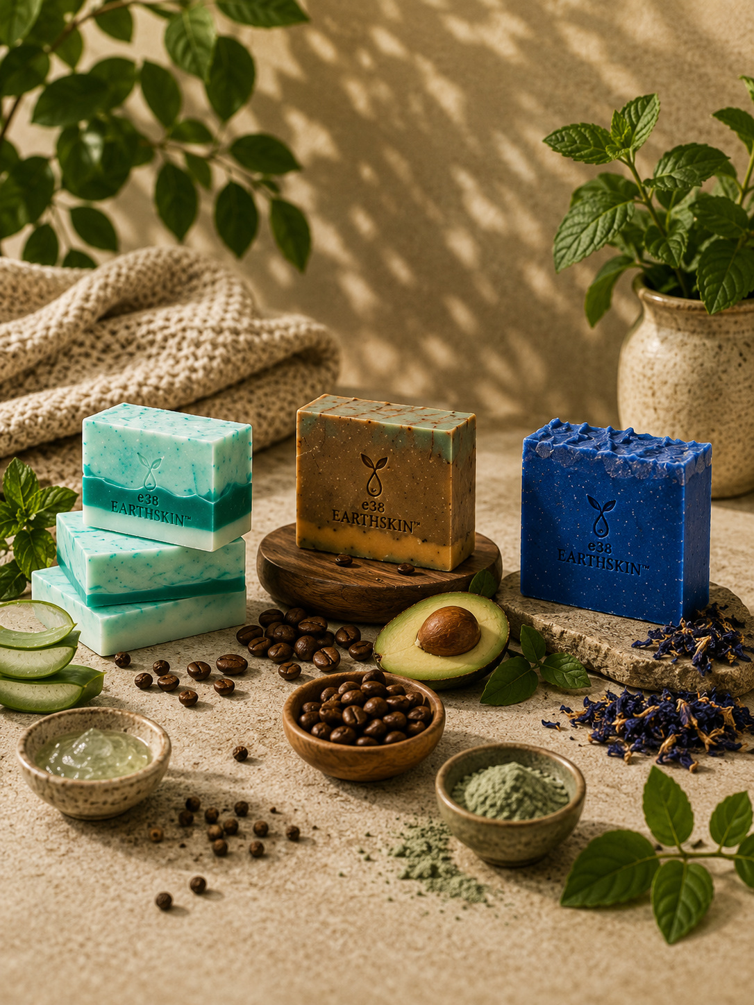 Velvet Earth Ritual – Bundle Kit (3 Soap Gift Set)