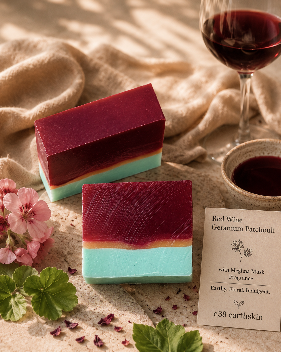 Red Wine + Geranium